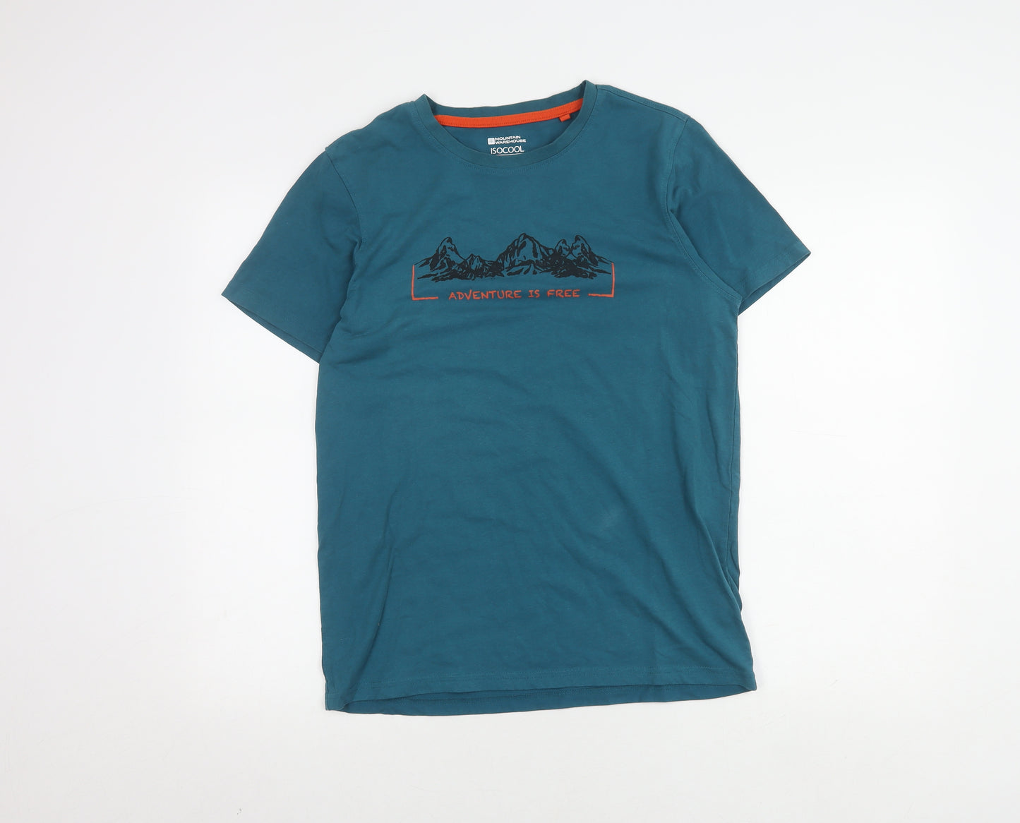 Mountain Warehouse Men's Blue Adventure T-Shirt, S