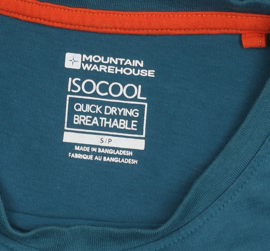 Mountain Warehouse Men's Blue Adventure T-Shirt, S