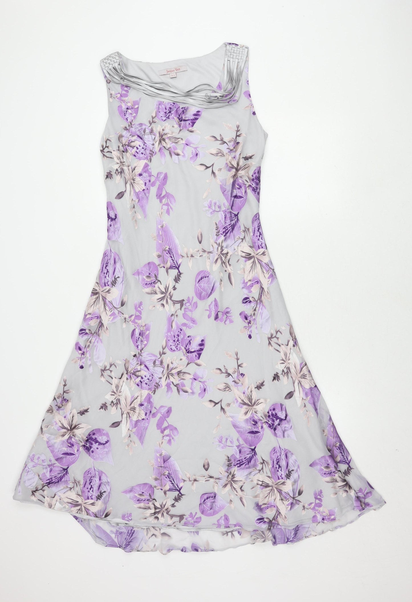 Jacques Vert Women's Floral Multicoloured Dress Size 12