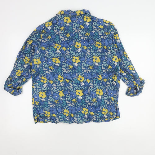 Seasalt Women's Multicoloured Floral Shirt Size 16