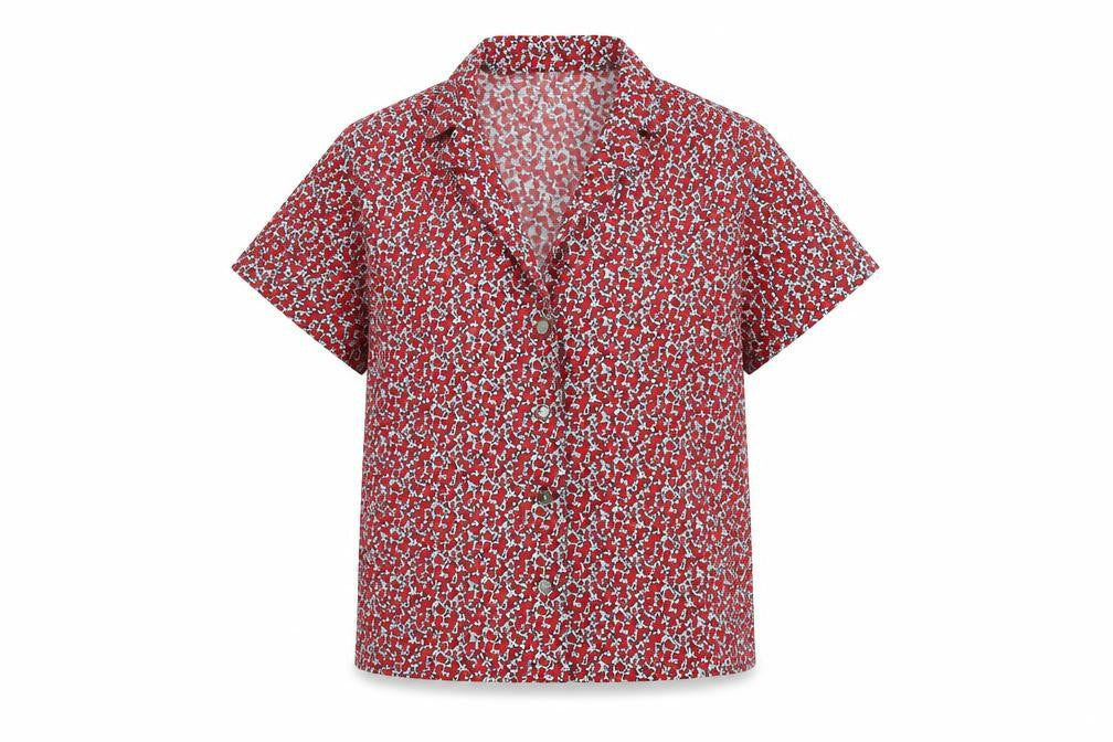 Front view of Gap Women's Multicoloured Floral Blouse, S, Cotton