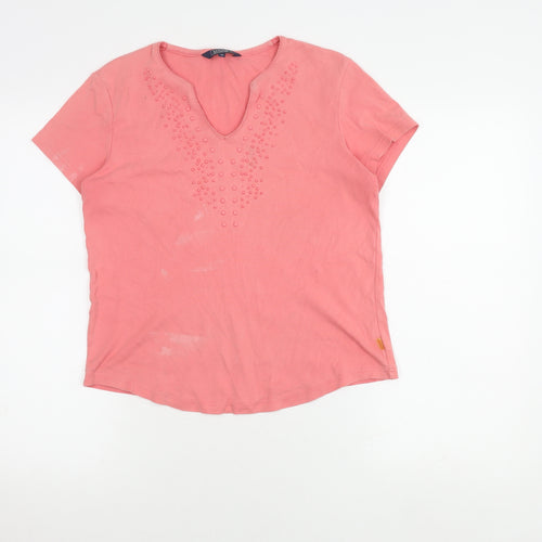 Maine New England Women's Pink T-Shirt - Size 14