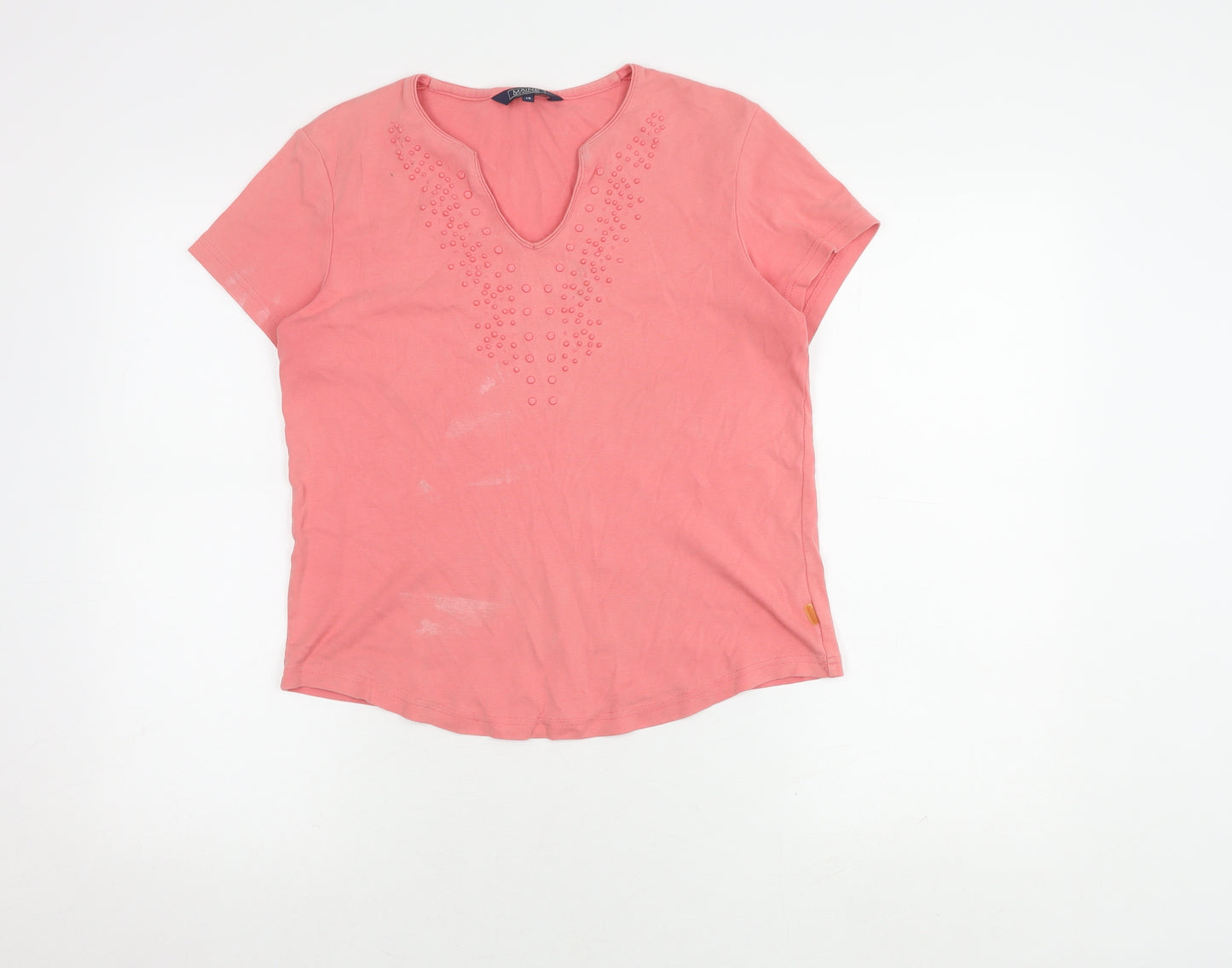 Maine New England Women's Pink T-Shirt - Size 14
