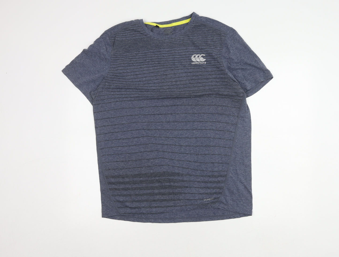Canterbury Men's Blue Athletic T-Shirt, Size L