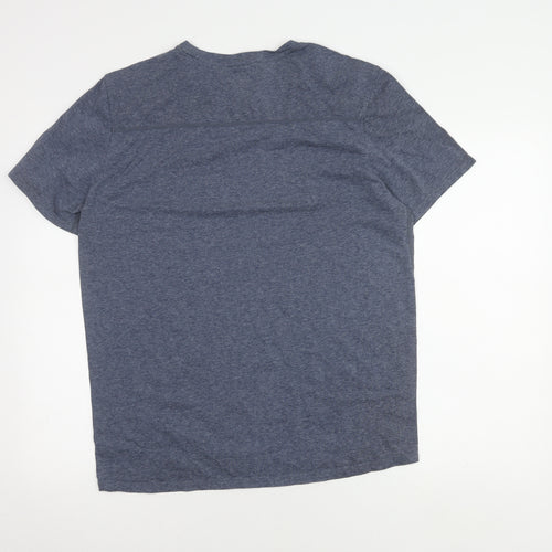 Canterbury Men's Blue Athletic T-Shirt, Size L