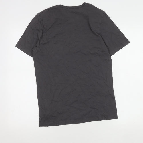 Hugo Boss Men's Grey Medium Crew Neck T-Shirt