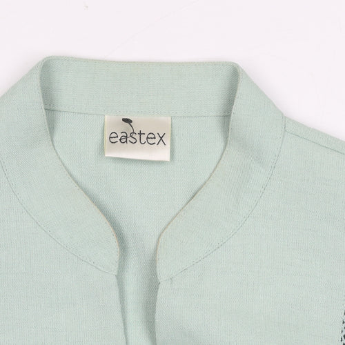 Eastex Women's Green Blazer Size 14 3/4 Sleeve