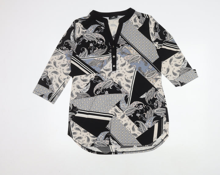 Wallis Women's Multicoloured Paisley Blouse