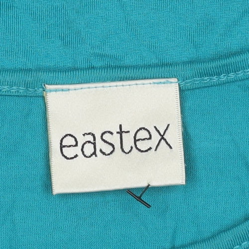 Eastex Women's Green T-Shirt Size 12/14 Casual