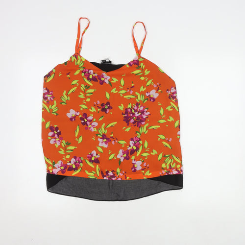 Warehouse Women's Multicoloured Floral Camisole Blouse