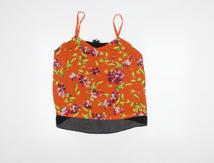 Warehouse Women's Multicoloured Floral Camisole Blouse
