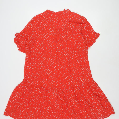 Phase Eight Women's Red Floral Dress Size 14