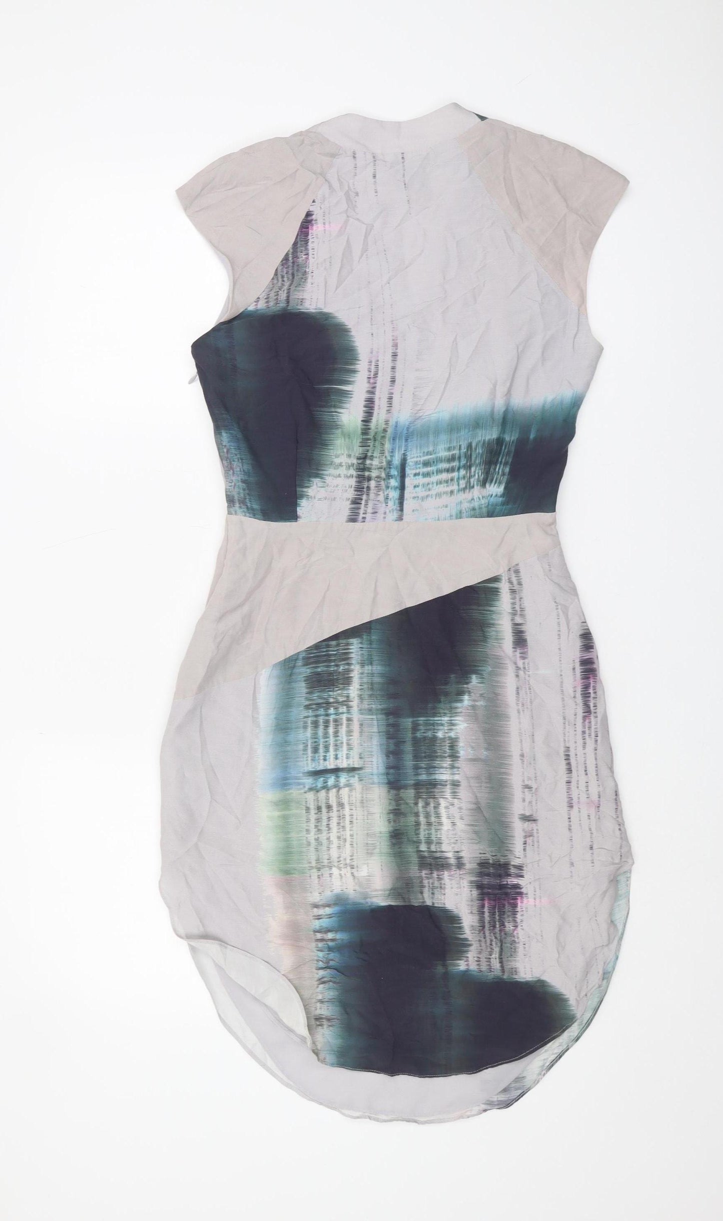 Reiss Women's Multicoloured Wrap Dress, Size 6