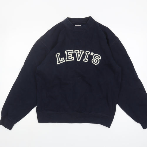 Levi's Men's Black M Sweatshirt Pullover Logo