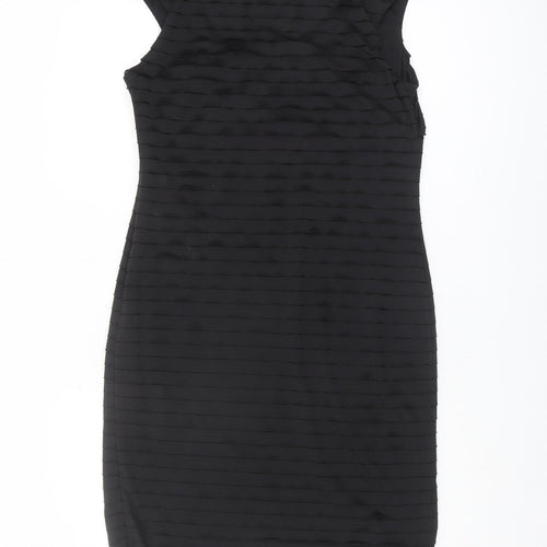 Phase Eight Women's Black Sheath Dress Size 14