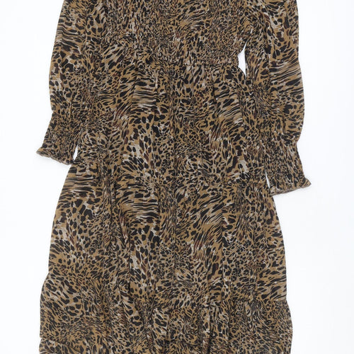Apricot Women’s Multicoloured A-Line Dress Size 10