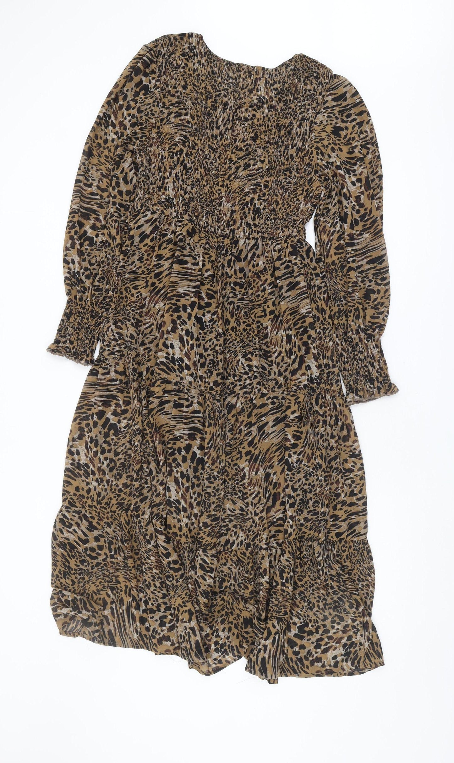 Apricot Women’s Multicoloured A-Line Dress Size 10
