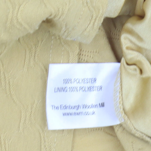 Honor Millburn Women's Yellow 3/4 Sleeve Top Size 16
