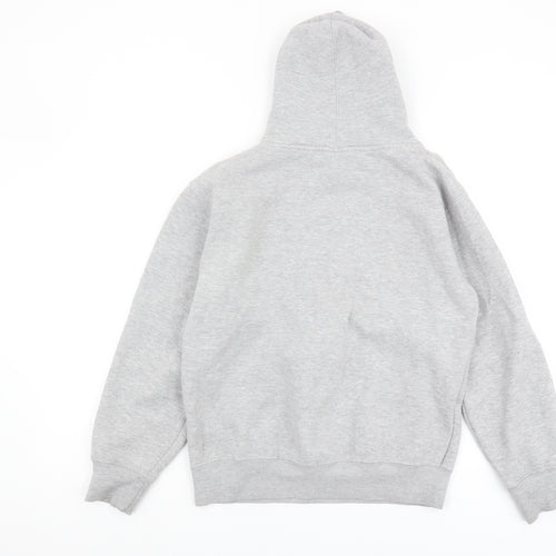 Zone One Grey Pullover Hoodie XS Unisex City Logo
