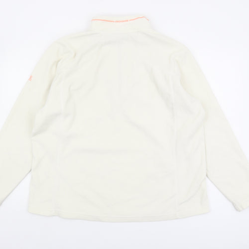 Craghoppers Unisex White Fleece 1/2 Zip Sweatshirt