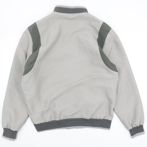 JBC Collection Men’s Grey Bomber Jacket Size L