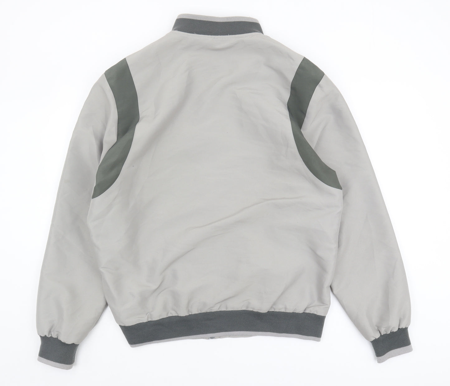 JBC Collection Men’s Grey Bomber Jacket Size L