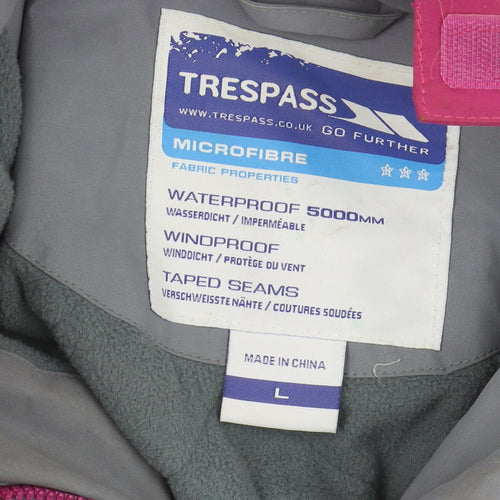 Trespass Women's Purple Parka Jacket - L
