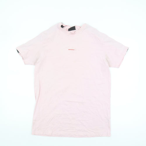 McKenzie Men's Pink Cotton Short Sleeve T-Shirt M