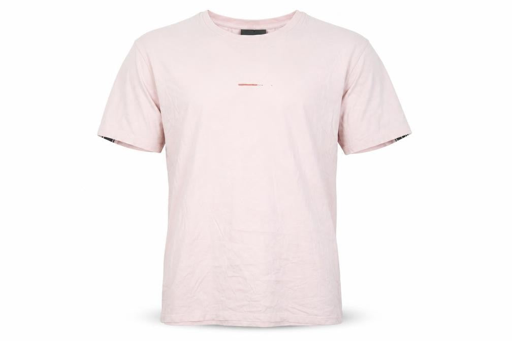 McKenzie Men's Pink Cotton Short Sleeve T-Shirt M