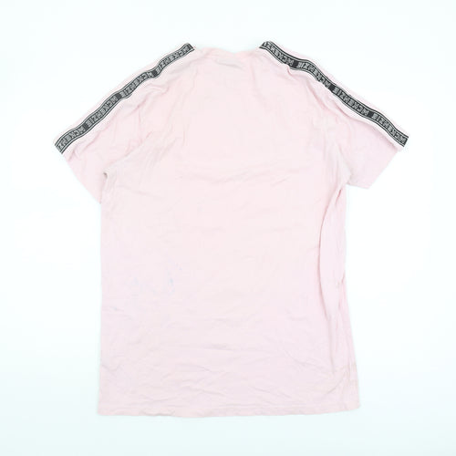McKenzie Men's Pink Cotton Short Sleeve T-Shirt M
