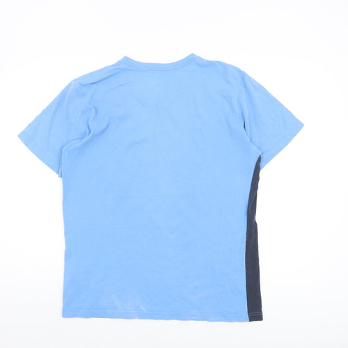 Nike Men's Blue Medium V-Neck T-Shirt
