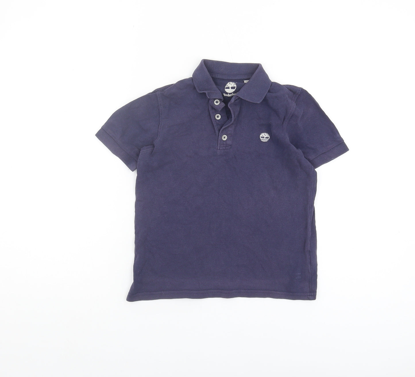 Timberland Boys Blue Polo T-Shirt 10 Years