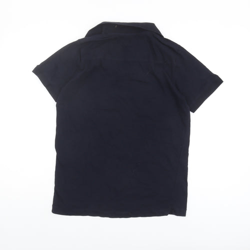 French Connection Men's Black Polo Shirt S