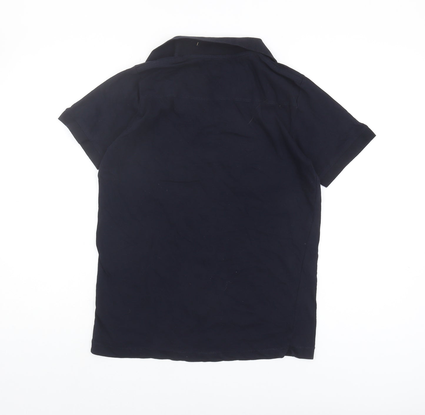 French Connection Men's Black Polo Shirt S