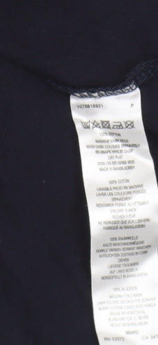 French Connection Men's Black Polo Shirt S