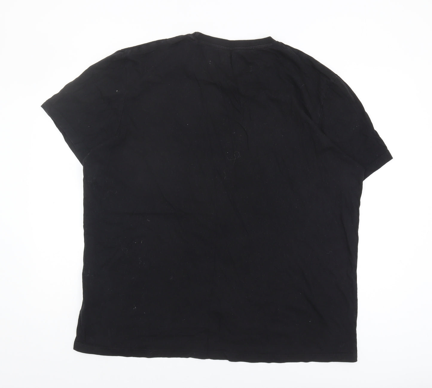 Marvel Black XXL Men's T-Shirt - Comfortable Cotton