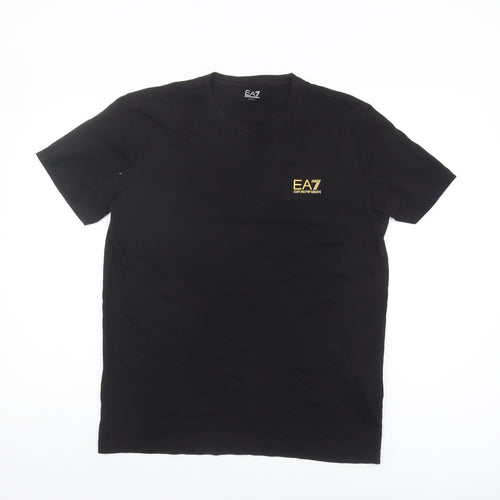 Emporio Armani Men’s Black XL Crew Neck T-Shirt