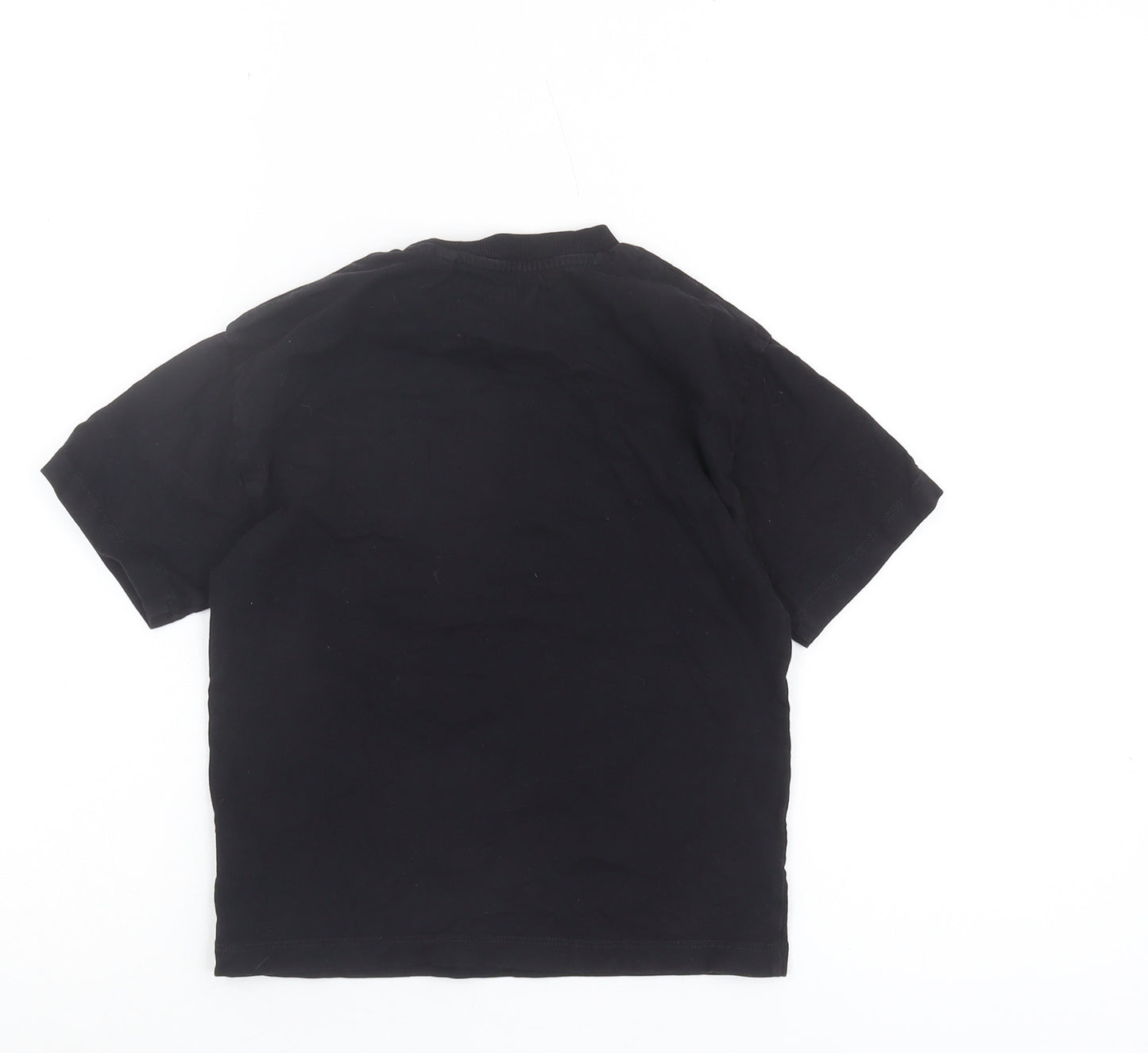 Next Boys' Minecraft Black Graphic T-Shirt, 6 Years
