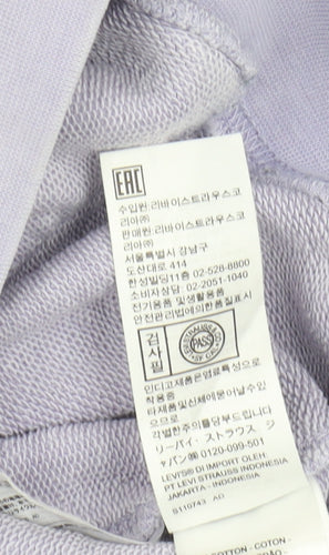 Levi's Men's Purple Pullover Hoodie, Size S