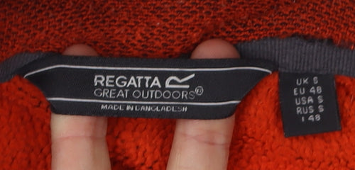 Regatta Unisex Red Sweatshirt UK 8 Lightweight Outdoor