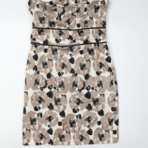 Laura Ashley Floral Pencil Dress in Multicolour, Size 12