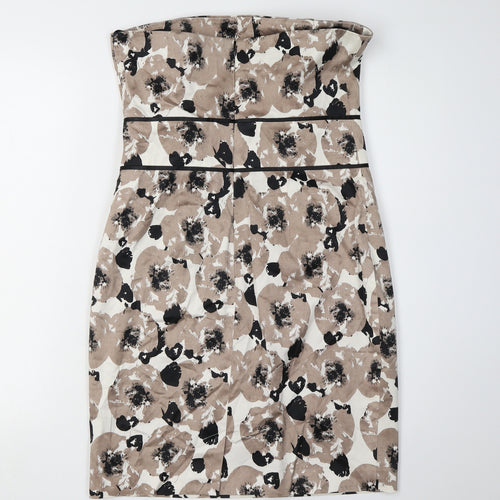 Laura Ashley Floral Pencil Dress in Multicolour, Size 12