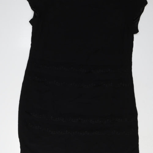 Rocha John Rocha Women's Black Short Sleeve Dress