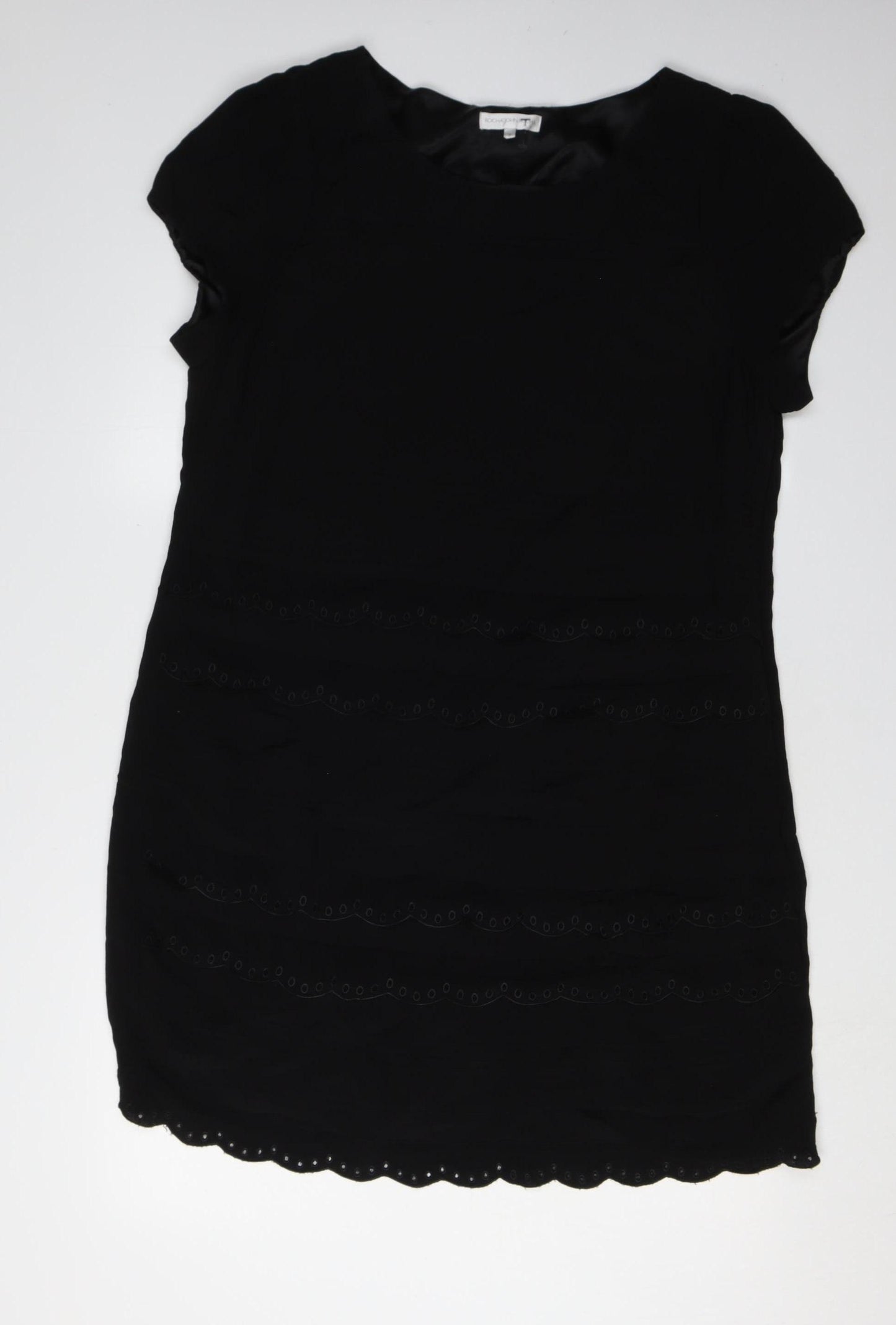 Rocha John Rocha Women's Black Short Sleeve Dress