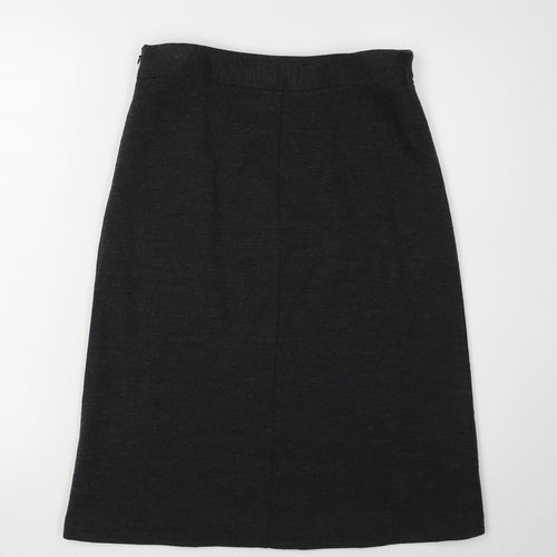 Banana Republic Women's Black Wool Pencil Skirt Size 2