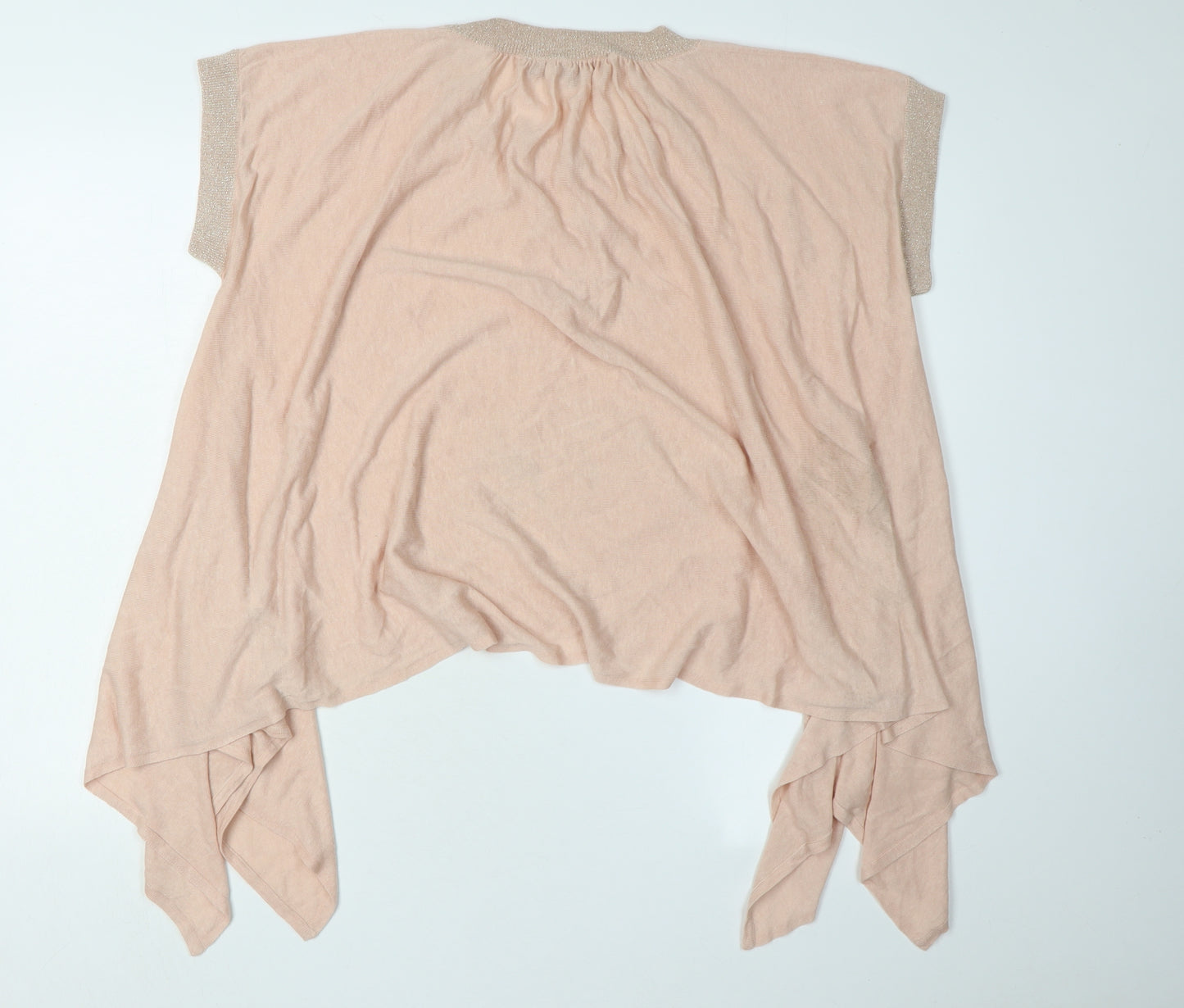 French Connection Women's Pink Cape Jumper Size M