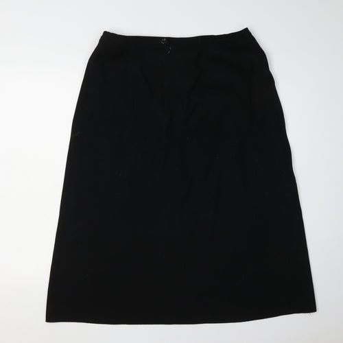 EWM Women's Black Pencil Skirt Size 16 - Elegant & Versatile