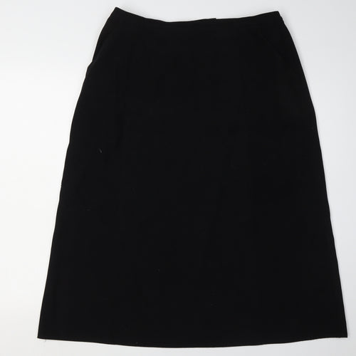 EWM Women's Black Pencil Skirt Size 16 - Elegant & Versatile