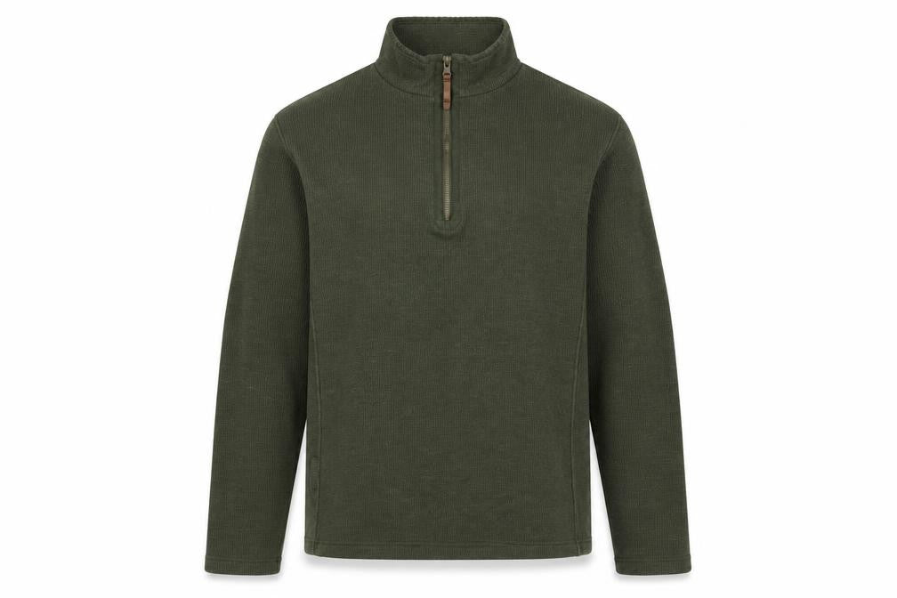 Mountain Warehouse Men's Green Pullover Fleece Sweatshirt M
