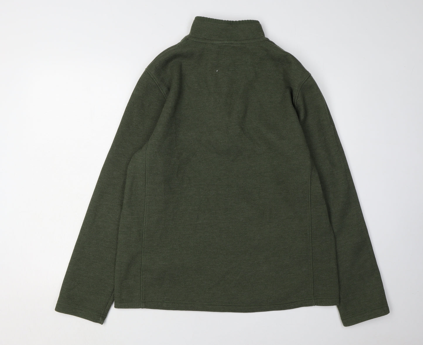 Mountain Warehouse Men's Green Pullover Fleece Sweatshirt M